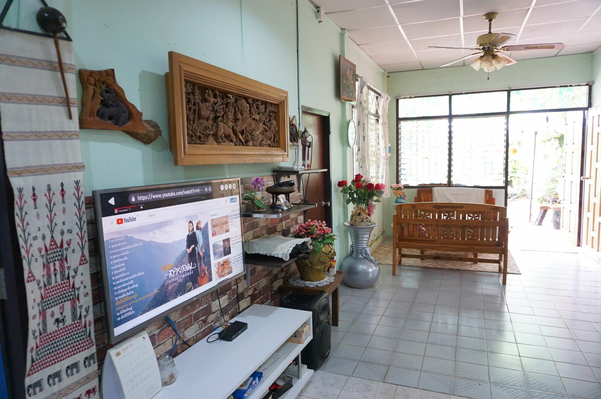 Garden Homestay Surat Thani Esterno foto